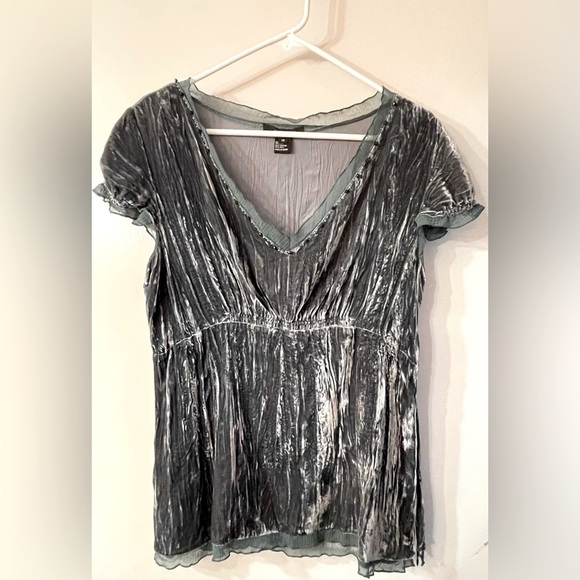 Karen Kane cap sleeve top - Picture 1 of 8